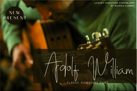 Adolf William: The Font That Elevates Your Brand’s Visual Story