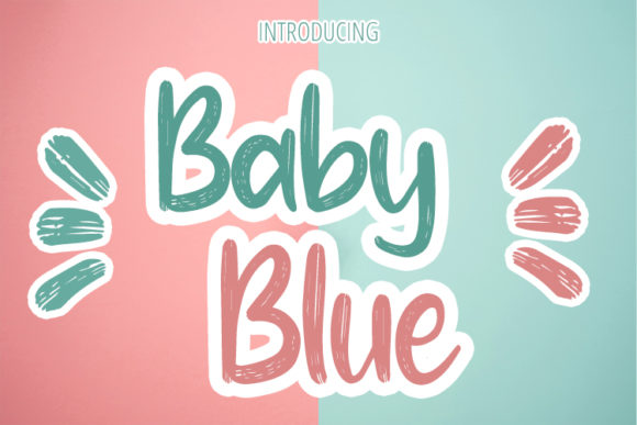 Baby Blue: A Font That Breathes Life into Your Creations