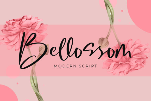 Bellossom: A Timeless Handwritten Font for Editorial Design