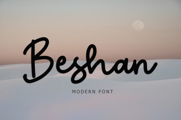 Beshan: A Handwritten Font That Breathes Life into Design