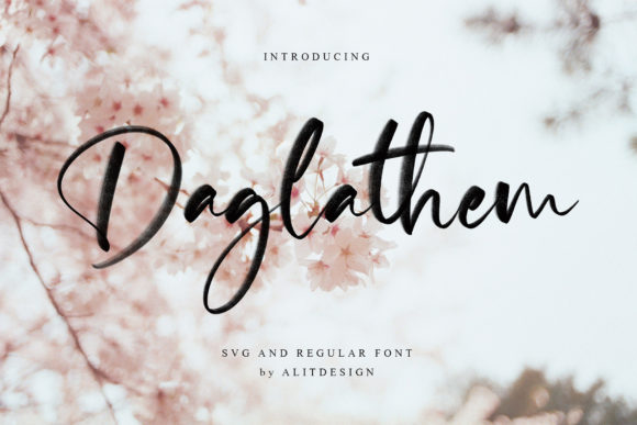 Daglathem: A Timeless Script Font for Web Design