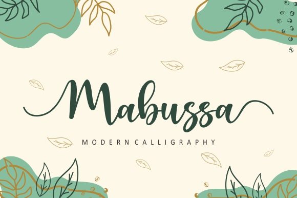 Discover the Magic of Mabussa: A Handwritten Font for Stunning Digital Campaigns