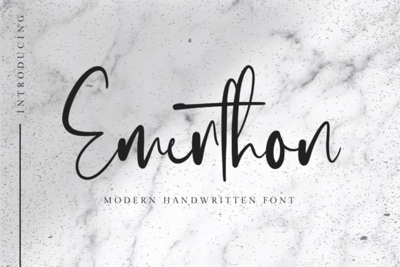 Emerthon: A Script Font That Elevates Campaigns