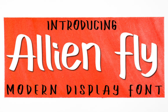 Font That Speaks Volumes: Allien Fly for Branding