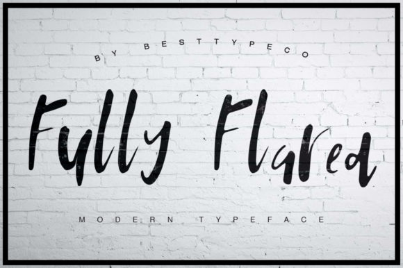 Font That Speaks Volumes: Fully Flared for Branding