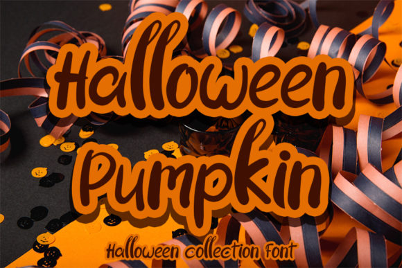 Halloween Pumpkin: A Script Font for Creative Crafters