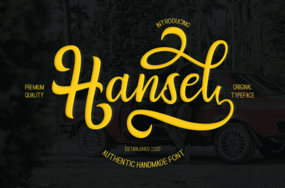 Hansel Script Font Review for Branding and Design