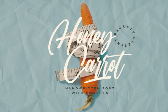 Honey Carrot: A Script Font for Beautiful, Readable Craft Projects