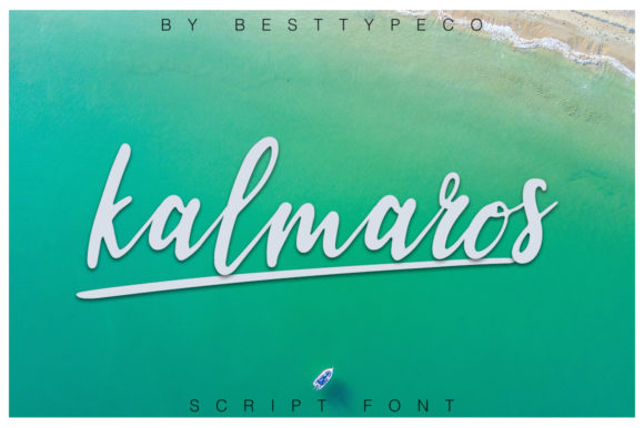 Kalmaros: A Fresh Calligraphy Font for Branding and Creativity