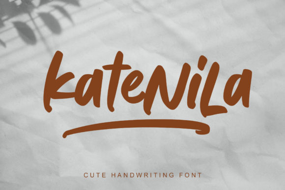 Katenila: A Font That Breathes Life into Your Handmade Creations