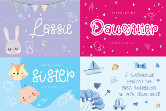 Lassie: A Playful Handwritten Font for Web Design