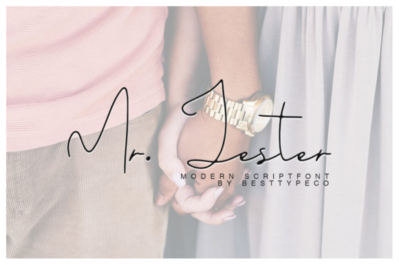 Mr. Jester: A Timeless Script Font for Digital Design