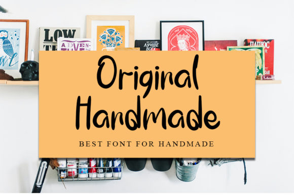 Original Handmade: The Font That Made My Brand Feel Real