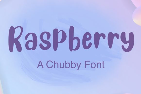 Raspberry Font for Editorial Design