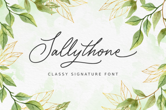 Sallythone: A Font That Breathes Life Into Your Craft