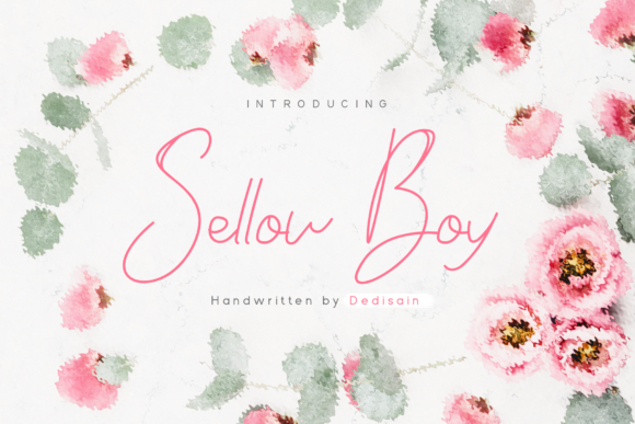 Sellow Boy: A Handwritten Font for Digital Design