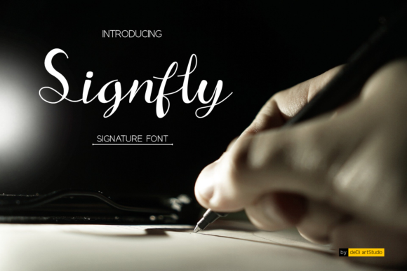 SignFly: A Font That Adds Soul to Every Craft Project